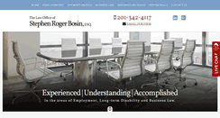 Desktop Screenshot of bosinlaw.com